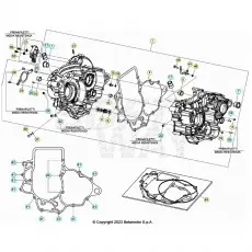 Beta RR300RC 25 Motorgehäuse 1 Neue Ware