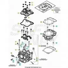 Schnäppchen Beta RR300RC 25 Zylinder/Zylinderkopf/Ventiltrieb 1