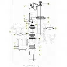 Beta RR300RC 25 Schwingarm/Federbein 1 Preisknaller