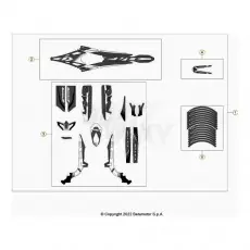 Echt Beta EVO300 SS 24 Verkleidung/Sitzbank/Tank 2