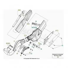 Neue Ware Beta EVO300 SS 25 Auspuffsystem