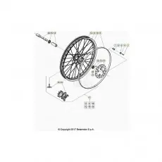 Beta EVO300 SS 25 Vorderrad Nur Heute