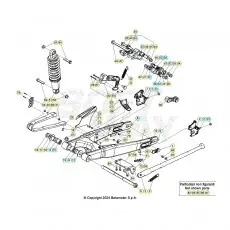 BetaEVO125 Factory 24 Schwingarm/Federbein 1 Preisreduziert