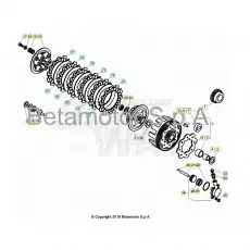 Highlight Beta EVO200 Factory 22 Primärtrieb/Kupplung