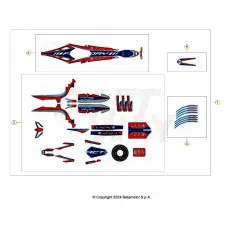 Expressversand Beta EVO200 Factory 24 Verkleidung/Sitzbank/Tank 2