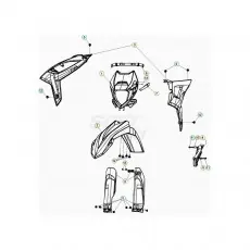 Mega-Angebot Beta RR300 24 Verkleidung/Sitzbank/Tank 2