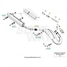 Beta RR125RC 25 Auspuffsystem Mega-Angebot