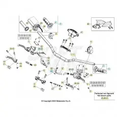 Beta RR125RC 24 Lenker/Armaturen Expressversand