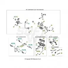 Neu Beta RR125RC 24 Kabelstrang