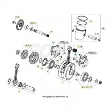 Top-Seller Beta RR300RC 24 Kurbelwelle/Kolben/Ausgleichswelle
