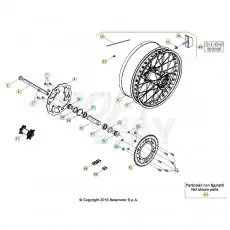 Beta RR200RC 25 Hinterrad Preis Gesenkt