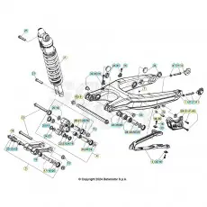 Top-Angebot Beta RR300RC 25 Schwingarm/Federbein 2