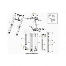 Neu Beta RR250RC 25 Gabel