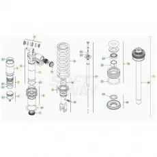 Beta Xtrainer250 24 Schwingarm/Federbein 2 Kostenloser Versand