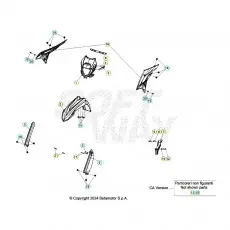 Saisonangebot Beta Xtrainer250 25 Verkleidung/Sitzbank/Tank 1