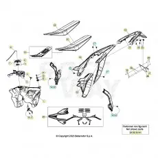 Preisknaller Beta RR350 24 Verkleidung/Sitzbank/Tank 1