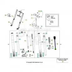 Beta RR350 25 Gabel Sonderaktion