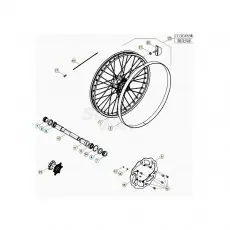 Beta Xtrainer300 24 Vorderrad Super-Preis