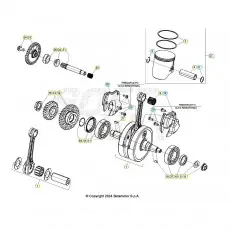 Jetzt Bestellen Beta Xtrainer300 25 Kurbelwelle/Kolben/Ausgleichswelle