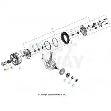 Beta RR125 LC T 23 Primärtrieb/Kupplung 1 Kostenfreie Lieferung