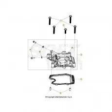 Online Kaufen Beta RR125 LC T 23 Zylinder/Zylinderkopf/Ventiltrieb 1