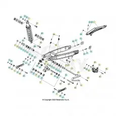 Sichere Zahlung Beta RR125 LC T 23 Schwingarm/Federbein