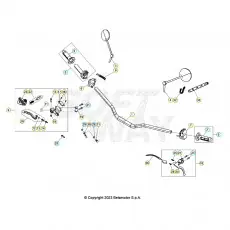 Geprüft Beta RR125 LC T 23 Lenker/Armaturen