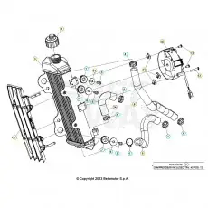 Sichere Zahlung Beta RR125 LC T 23 Kühlsystem