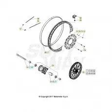 Nur Für Kurze Zeit Beta RR125 LC T 23 Vorderrad