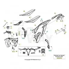 Beta RR350RC 24 4T Verkleidung/Sitzbank/Tank Online Kaufen
