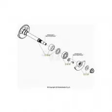 Günstig Beta RR350RC 25 4T Kurbelwelle/Kolben/Ausgleichswelle 1