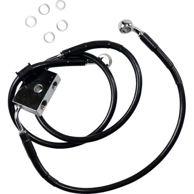 DRAG SPECIALTIES - VORDERLEITUNG XL BK +10 Finale Aktion