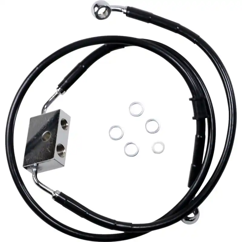 DRAG SPECIALTIES - VORDERBREMSLEITUNG XL BK +12 Angebot