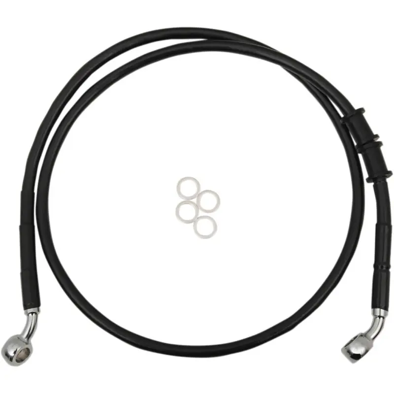 DRAG SPECIALTIES - VORDERBREMSLEITUNG XL BK +4 Neuheit