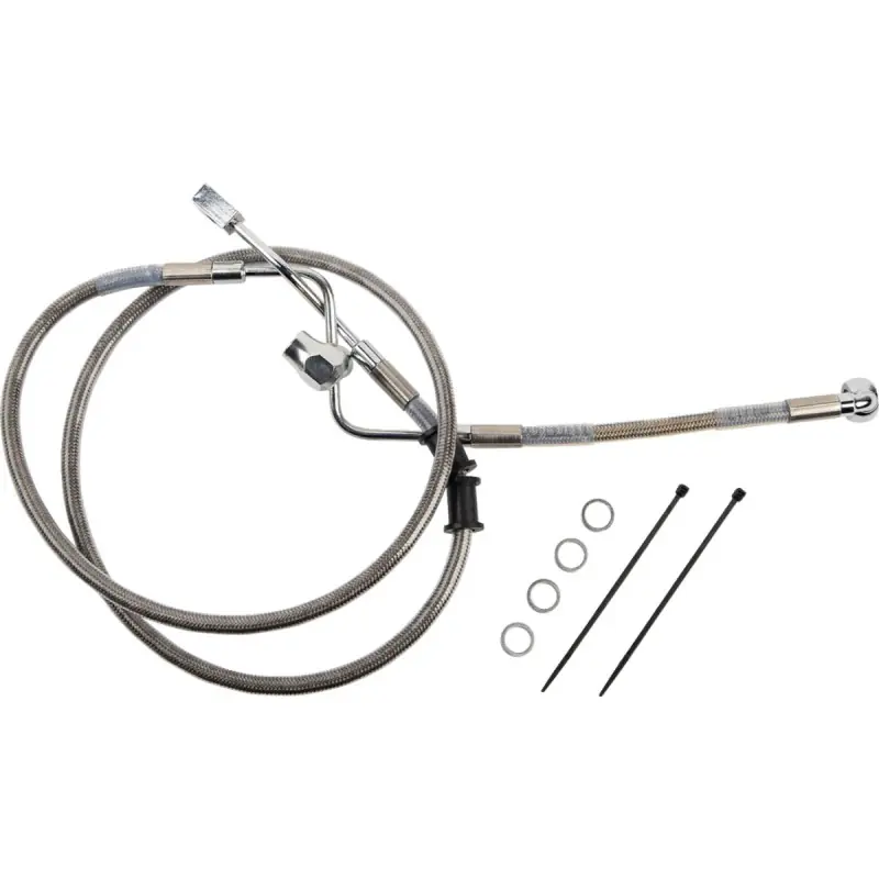 Echt DRAG SPECIALTIES - BREMSLEITUNG RR ABS SS