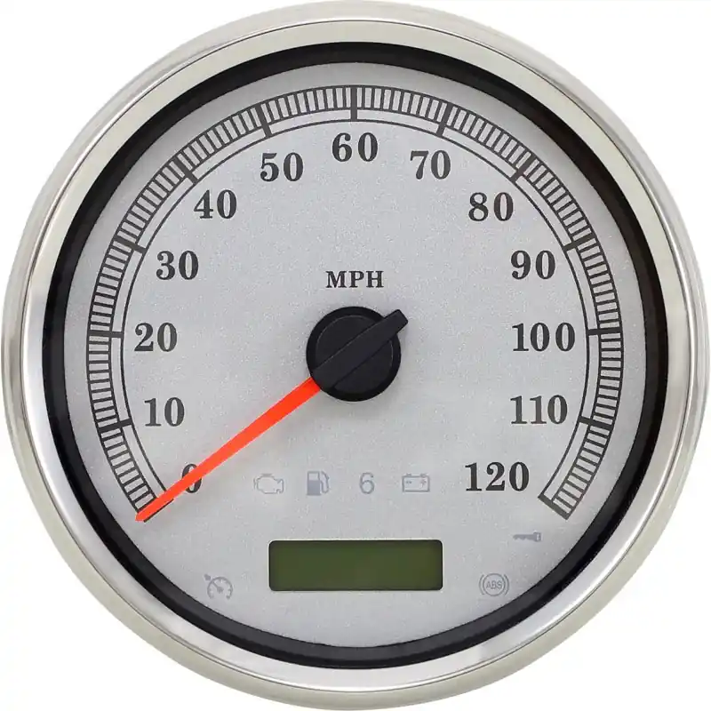 Markenware DRAG SPECIALTIES - TACHOMETER SLVR MPH 5