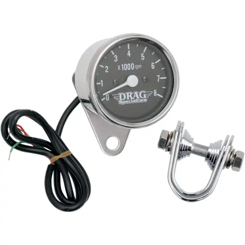 DRAG SPECIALTIES - TACH 2.4 SCHWARZ LED LITE Kostenfreie Lieferung
