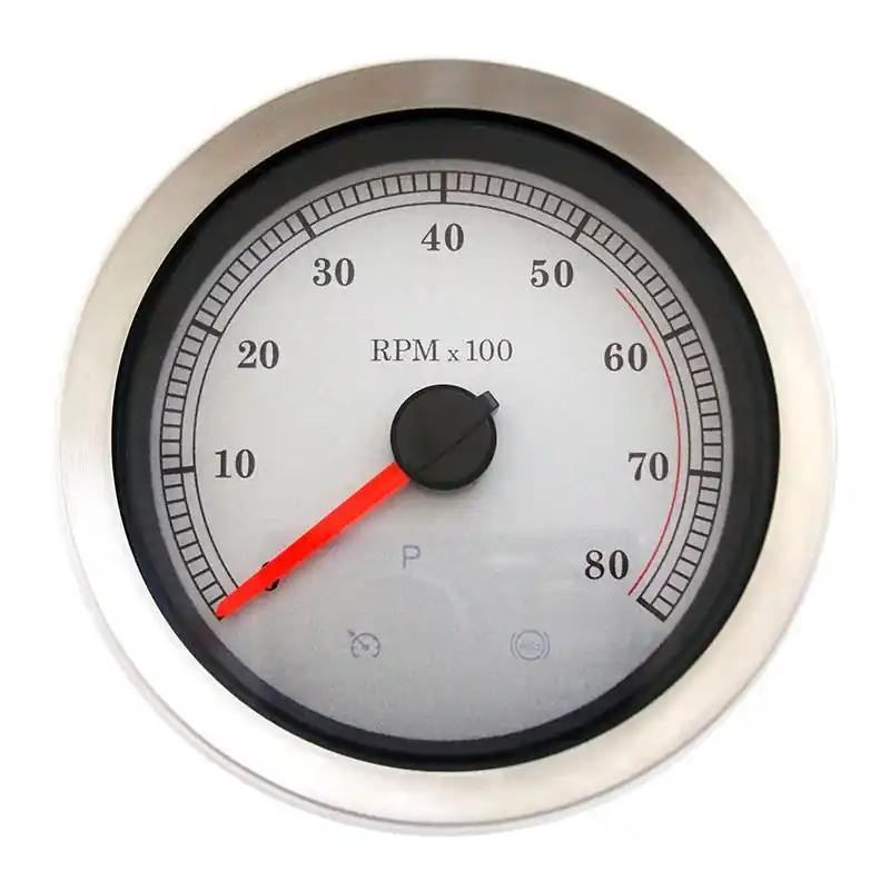 Echt DRAG SPECIALTIES - TACHOMETER SILBER 04-