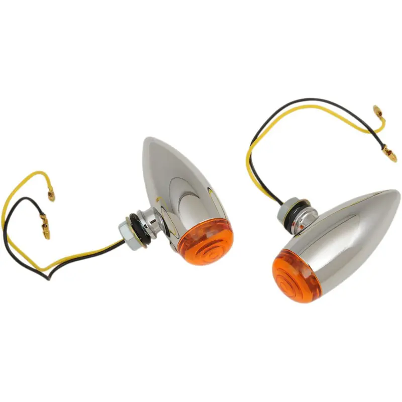 DRAG SPECIALTIES - GLATTE BULLET LED AMBER Nur Heute