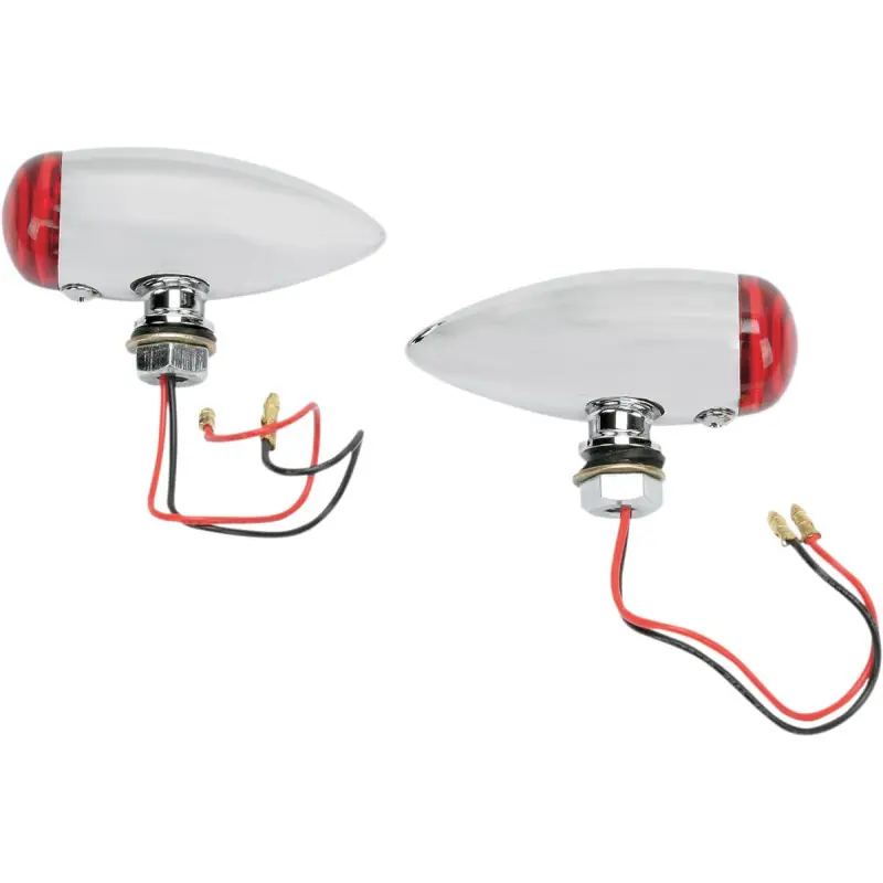 Angebot DRAG SPECIALTIES - GLATTE BULLET LED ROT