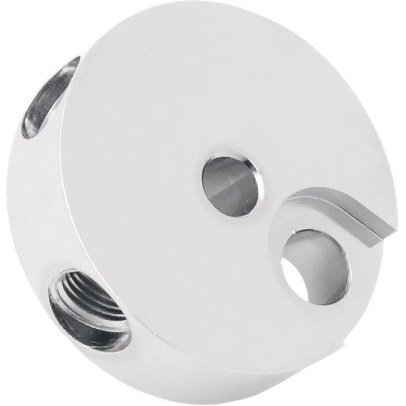 Knallerangebot DRAG SPECIALTIES - UNI.BREMSEN TEE1/8 ROHR WEIBLICH