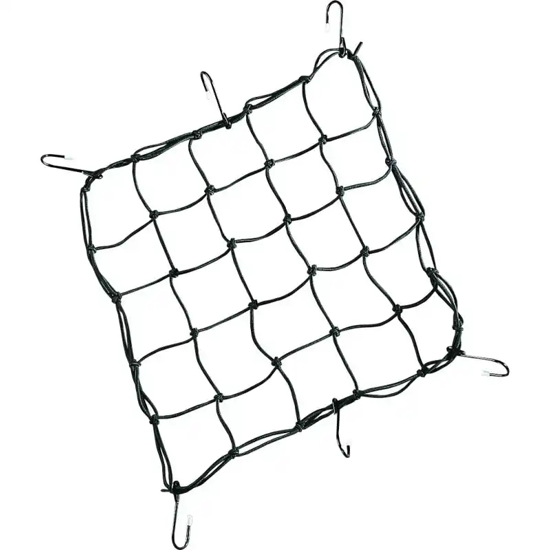 Preisreduziert DRAG SPECIALTIES - 15X15 CARGO NET-BLK 6 H