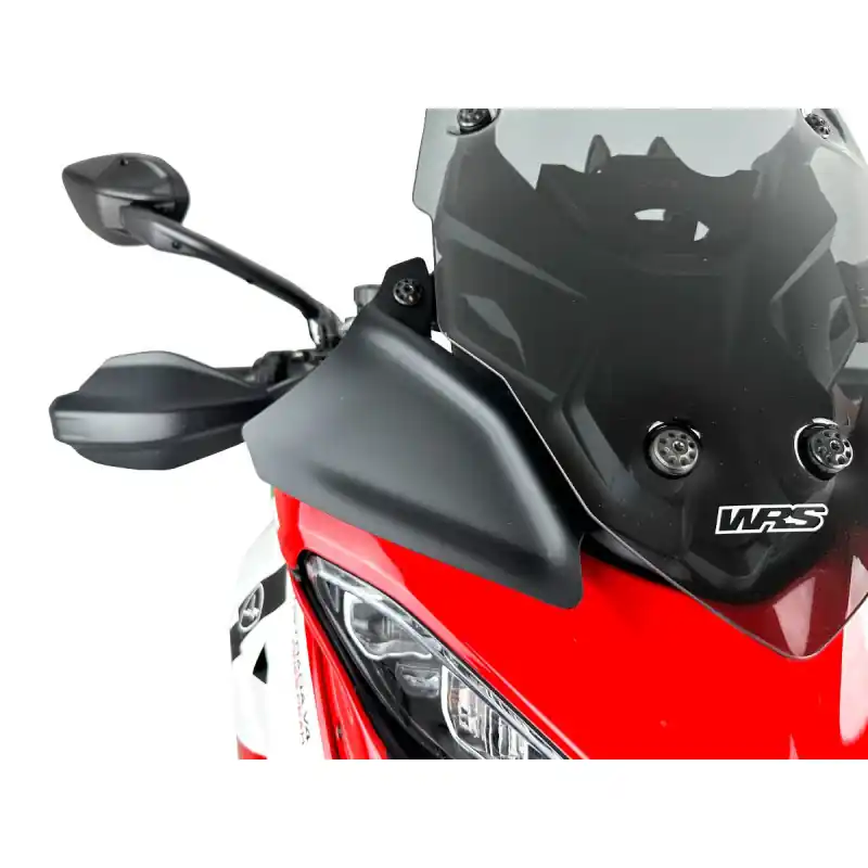 Ausverkauf WRS - DFLCTRS MULTISTRADA V4 MATTSCHWARZ