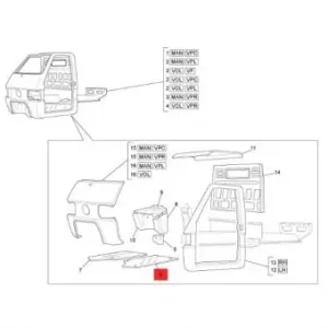 Bodenblech Einschweissblech links Ape TM 703 Preis Gesenkt