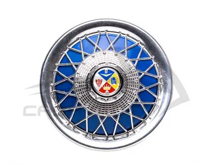 Radkappe chrom/blau Ape 50 Neuheit