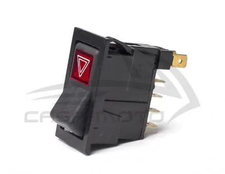 Warnblinklichtschalter Ape TM703 / Quargo ZAP4P ZAPP Zertifiziert