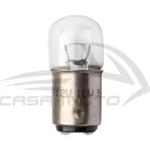 Glühbirne 12V / 10 Watt BA15d klar Finale Aktion