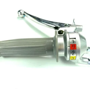 Heißes Angebot 3-Gang Schaltarmatur Schaltgriff in silber mit Chromhebel / Oldtimer