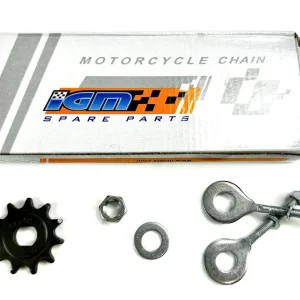 Top-Seller 5 tlg. Ketten SET 106Gl. für Hercules und KTM Mofa