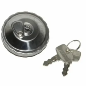 Abschließbarer Tankdeckel 30mm chrom mit 2 Schlüsseln Finale Aktion